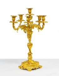 MAGNIFICENT BRONZE GIRANDOLE LOUIS XV