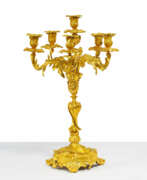 Décor. MAGNIFICENT BRONZE GIRANDOLE LOUIS XV