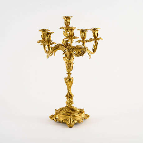 MAGNIFICENT BRONZE GIRANDOLE LOUIS XV - photo 2