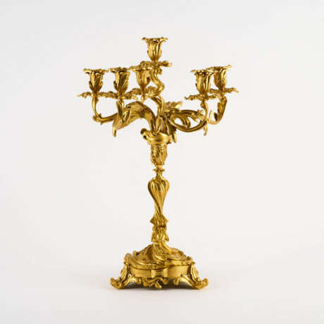 MAGNIFICENT BRONZE GIRANDOLE LOUIS XV - photo 3