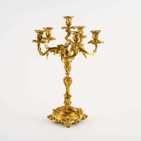 MAGNIFICENT BRONZE GIRANDOLE LOUIS XV - photo 6