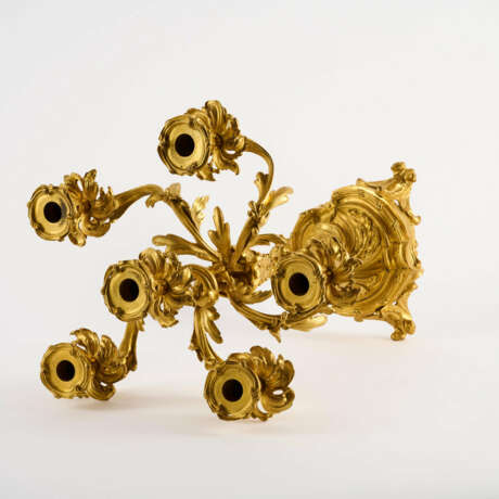 MAGNIFICENT BRONZE GIRANDOLE LOUIS XV - photo 7