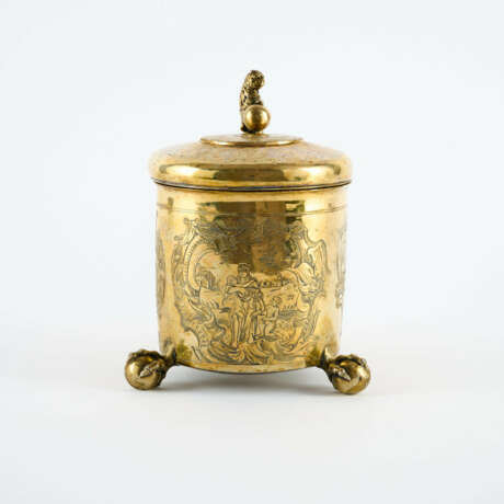 LARGE SILVER VERMEIL TANKARD WITH DEPICTIONS OF THE THREE CHRISTIAN VIRTUES - photo 5