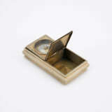 METAL SNUFF BOX WITH BUILT-IN WATCH - photo 4