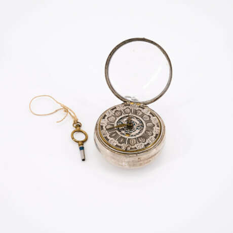 SILVER VERGE POCKETWATCH , SO-CALLED OIGNON - photo 3