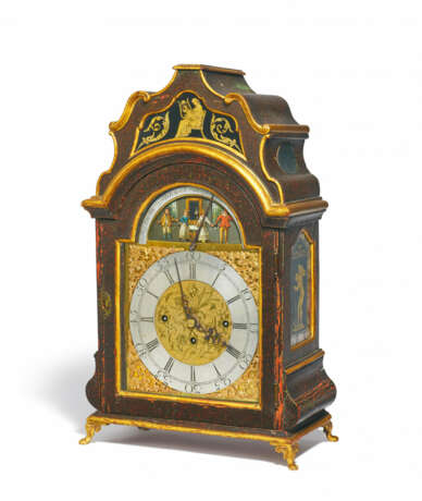EXCEPTIONAL WOODEN BRACKET CLOCK WTH AUTOMATON AND MUSICAL MOVEMENT - photo 1