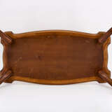 SMALL WOODEN TABLET TABLE WITH BIRCH BRANCH AND BUTTERFLY - photo 6