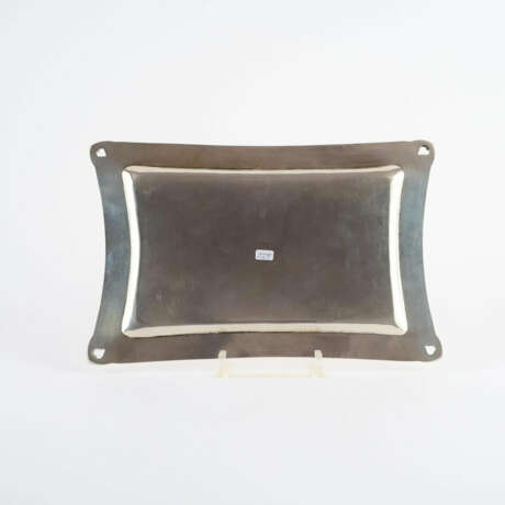 SILVER ART NOUVEAU PLATTER - photo 2