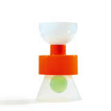 LARGE GLASS VASE OBJECT "NEBULOSA" - photo 1