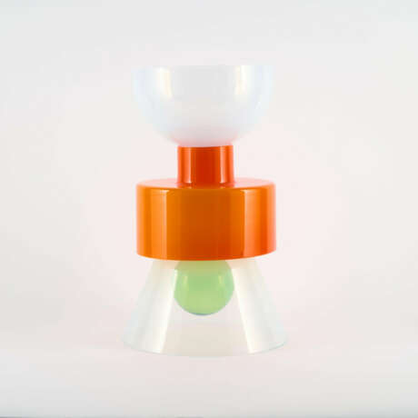 LARGE GLASS VASE OBJECT "NEBULOSA" - photo 3