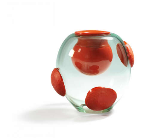 GLASS VASE "BUTTONS" - фото 1