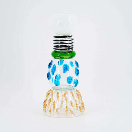 LARGE GLASS VASE "ALCOR" - photo 2