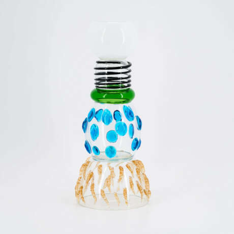 LARGE GLASS VASE "ALCOR" - photo 4