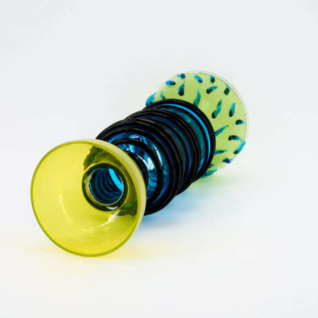 LARGE GLASS VASE "ALIOTH" - photo 6