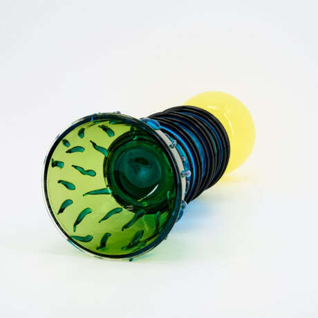 LARGE GLASS VASE "ALIOTH" - photo 8