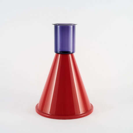 LARGE GLASS VASE 'GOBURAM ROSSO' - photo 5