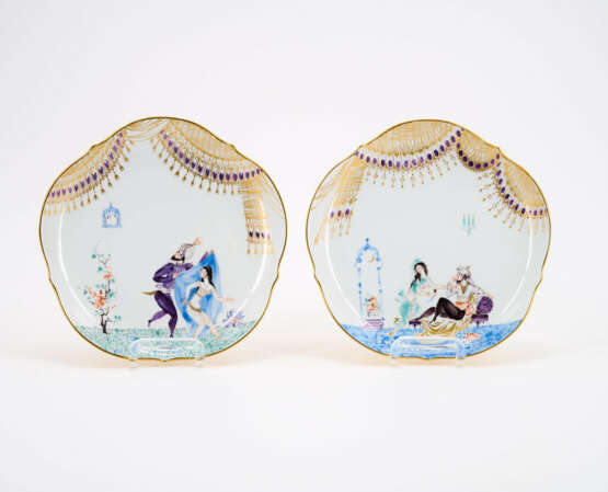 PORCELAIN COFFEE SERVICE DECORATION '1001 NIGHTS' FOR SIX PEOPLE - фото 9