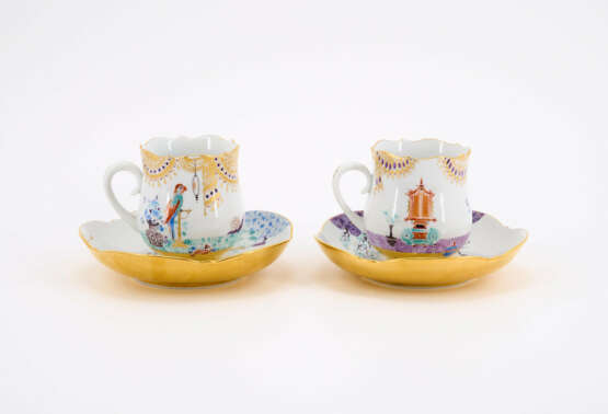 PORCELAIN COFFEE SERVICE DECORATION '1001 NIGHTS' FOR SIX PEOPLE - фото 16