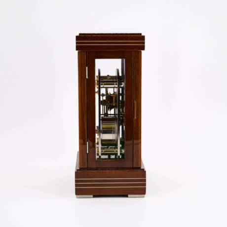 WOODEN TABLE CLOCK "METRICA" - photo 4