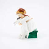 PORCELAIN GIRL WITH CAT - photo 2