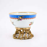 PORCELAIN SLOP BOWL WITH FLOWERS - photo 6