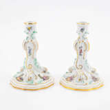 PORCELAIN COFFEE SERVICE FOR 12 WITH COLOURFUL COTTON WOOL SCENE - photo 14