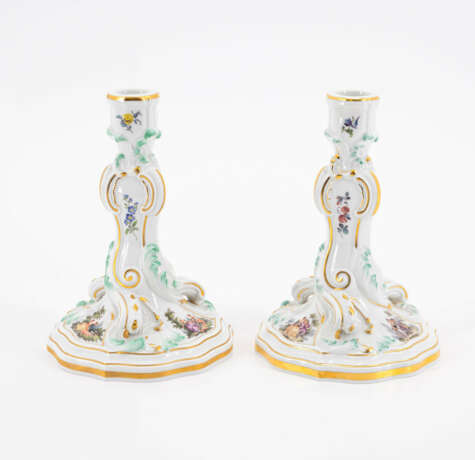 PORCELAIN COFFEE SERVICE FOR 12 WITH COLOURFUL COTTON WOOL SCENE - photo 14