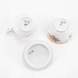 PORCELAIN COFFEE SERVICE FOR 12 WITH COLOURFUL COTTON WOOL SCENE - photo 20