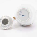 PORCELAIN COFFEE SERVICE FOR 12 WITH COLOURFUL COTTON WOOL SCENE - photo 6