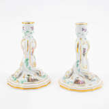 PORCELAIN COFFEE SERVICE FOR 12 WITH COLOURFUL COTTON WOOL SCENE - photo 11