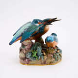 PORCELAIN MEISSEN ENSEMBLE KINGFISHERS - photo 3