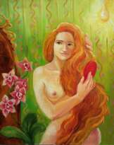 Венера перед зеркалом. /Venus in front of the mirror
