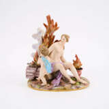 PORCELAIN ALLEGORY OF FIRE WITH VENUS AND PUTTO - photo 2