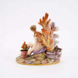 PORCELAIN ALLEGORY OF FIRE WITH VENUS AND PUTTO - photo 4