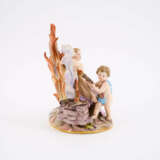 PORCELAIN ALLEGORY OF FIRE WITH VENUS AND PUTTO - photo 5