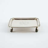 SMALL SQUARE SILVER GEORGE I SALVER - photo 2