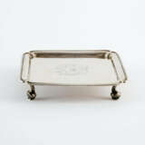 SMALL SQUARE SILVER GEORGE I SALVER - photo 5