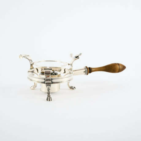 LARGE SILVER GEORGE III RECHAUD - photo 1
