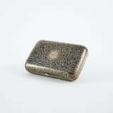 TWO SILVER CIGARETTE CASES WITH NIELLO DECOR - photo 2