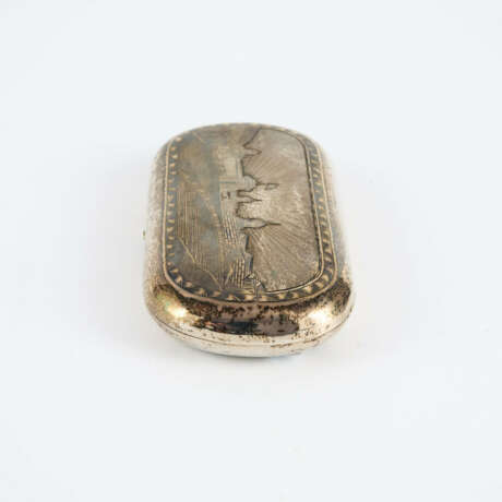 TWO SILVER CIGARETTE CASES WITH NIELLO DECOR - photo 4