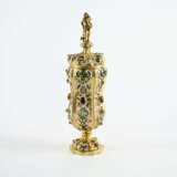 SMALL SILVER HISTORICISM LIDDED GOBLET - photo 5