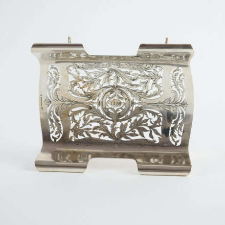 SILVER SERVING BOWL FOR ASPARAGUS - photo 6