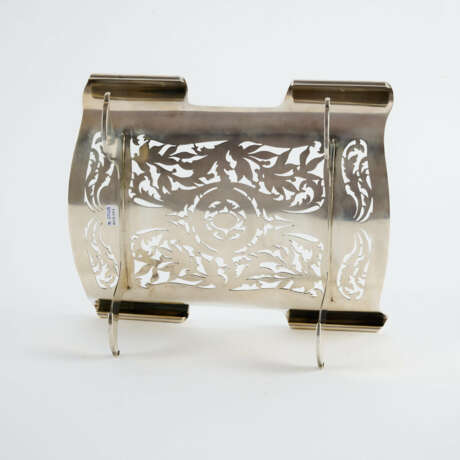 SILVER SERVING BOWL FOR ASPARAGUS - photo 7