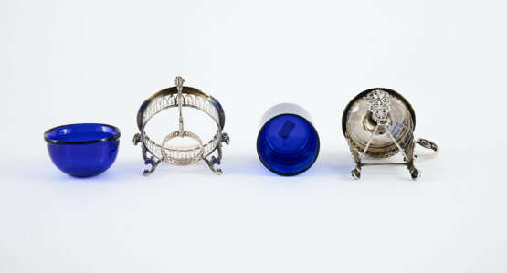 SILVER SALIERE AND MUSTARD GLASS - photo 7
