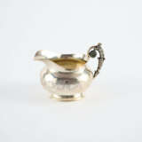 SILVER MILK JUG WITH VINE BORDER - photo 2