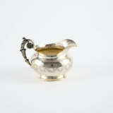 SILVER MILK JUG WITH VINE BORDER - photo 4