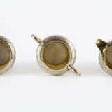 LARGE SILVER COFFEE AND TEA SERVICE WITH FINELY ENGRAVED FLOWER TENDRILS - photo 17