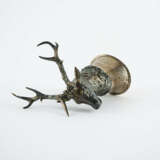 SILVER STIRRUP CUP WITH STAG'S HEAD - фото 7