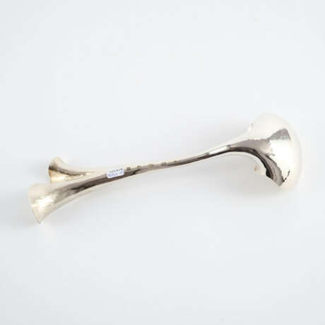 SILVER LADLE REMINISCENT OF A GINKGO LEAF - фото 2