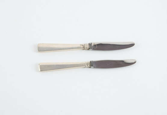 SILVER CUTLERY "NO. 41" FORC SIX PEOPLE - photo 4